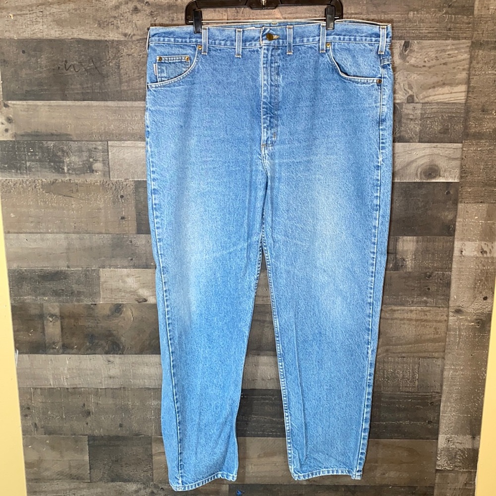 Carhartt 44x32 Blue Jeans